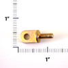 AN42B-3   EYE BOLT - 3/16 INCH EYE - 10-32 X 15/32 INCH