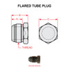 AN806-4   FLARED TUBE PLUG