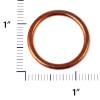 AN900-15   COPPER-ASBESTOS ANNULAR GASKET