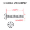AN515-8R22   ROUND HEAD SCREW