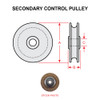 MS20219-2   SECONDARY CONTROL PULLEY