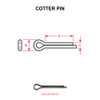 MS24665-143   COTTER PIN