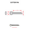 MS24665-155   COTTER PIN