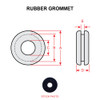 MS35489-3   RUBBER GROMMET