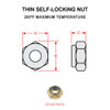 MS21083N3   THIN SELF-LOCKING NUT