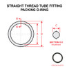 MS28778-4   STRAIGHT THREAD TUBE FITTING BOSS O-RING