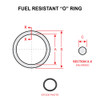 MS29513-017   FUEL RESISTANT O-RING