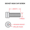 MS24678-11   SOCKET HEAD CAP SCREW