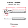 MS20668-5   EYE END TERMINAL