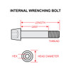 NAS145-45   INTERNAL WRENCHING BOLT