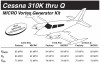 VG5002   MICRO VORTEX GENERATOR KIT - CESSNA 310Q