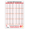 FREE CONVERSION CHART MAGNET