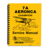 7ASM   AERONCA 7AC SERVICE MANUAL