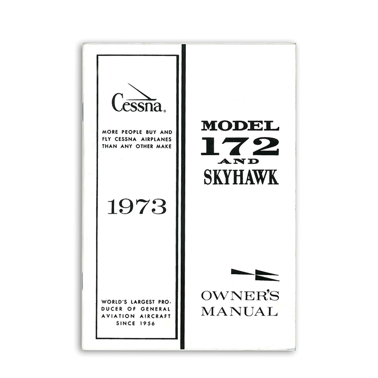 D964-13   CESSNA 172M OWNERS MANUAL 1973