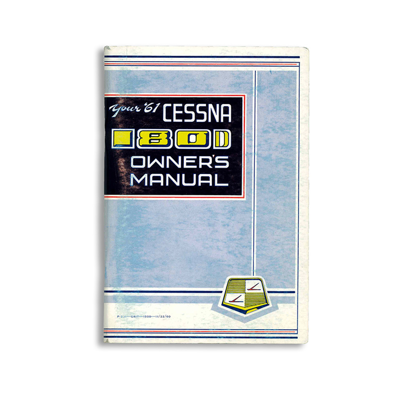 P231-13   CESSNA 180D OWNERS MANUAL 1961