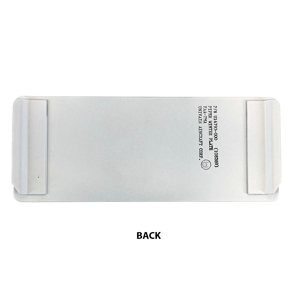 U14793-000 UNIVAIR WINTERIZATION PLATE - FITS PIPER - Univair