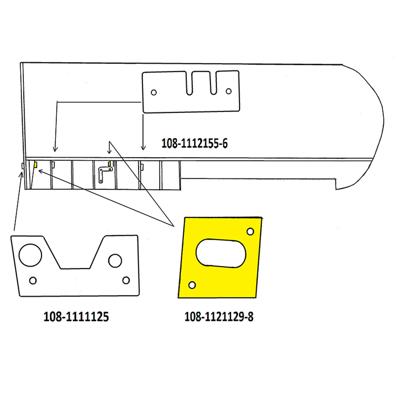 108-1121129-8   STINSON FAIRLEAD