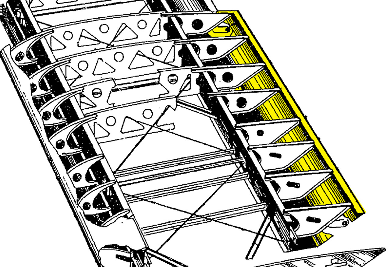 108-1111045-3   STINSON INBOARD TRAILING EDGE - RIGHT