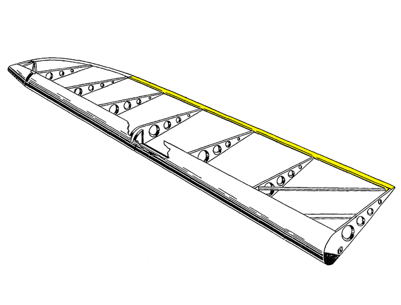 108-1711006-1   STINSON TRAILING EDGE FORMER - RIGHT