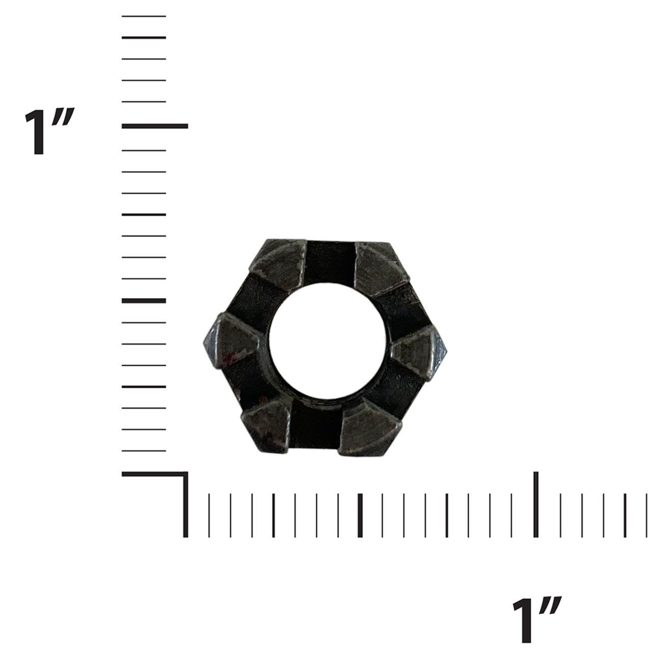 STD-872   LYCOMING STEEL CASTLE NUT