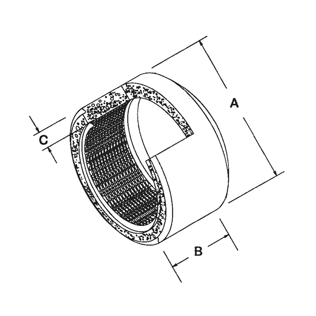 BA-104   BRACKETT FILTER ASSEMBLY