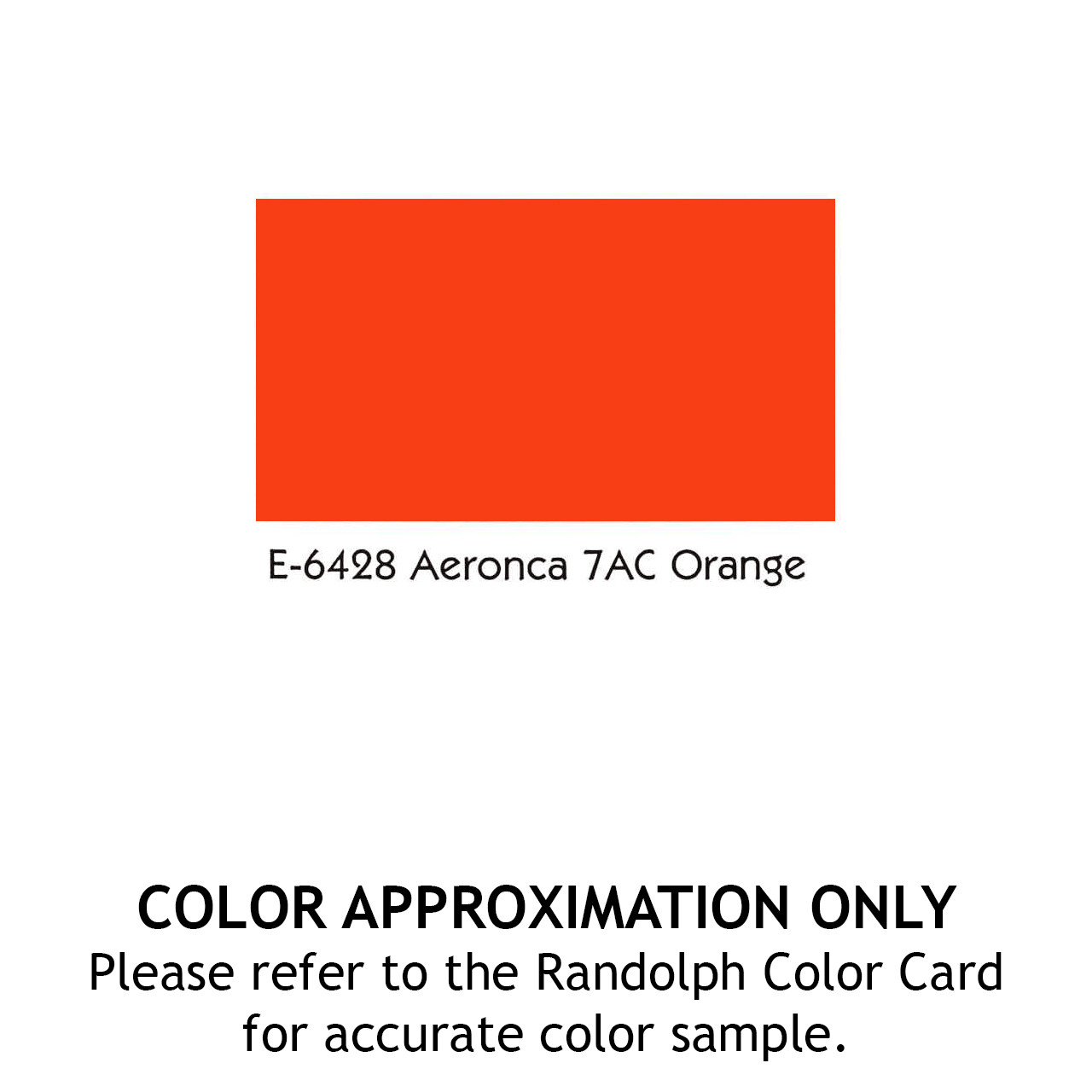 RANDOLPH RANTHANE HIGH SOLIDS - AERONCA 7AC ORANGE