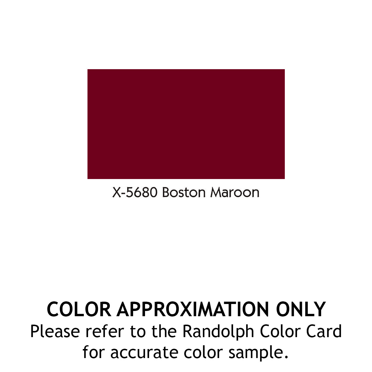 RANDOLPH RANTHANE HIGH SOLIDS - BOSTON MAROON