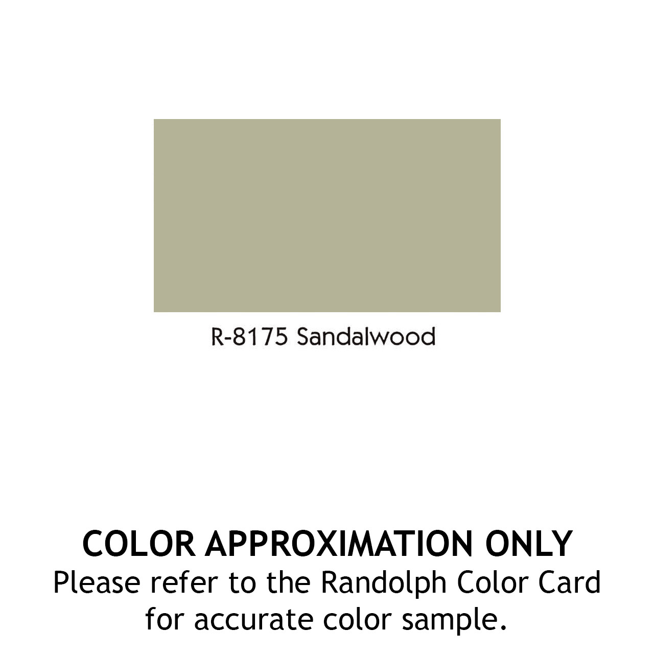 RANDOLPH RANTHANE HIGH SOLIDS - SANDALWOOD BROWN