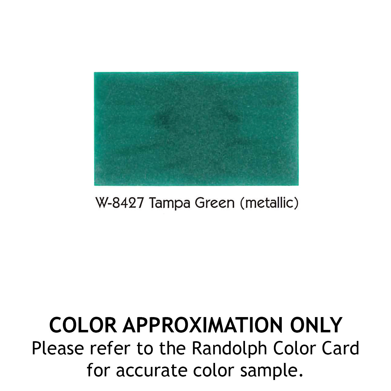 RANDOLPH RANTHANE HIGH SOLIDS - TAMPA GREEN (METALLIC)