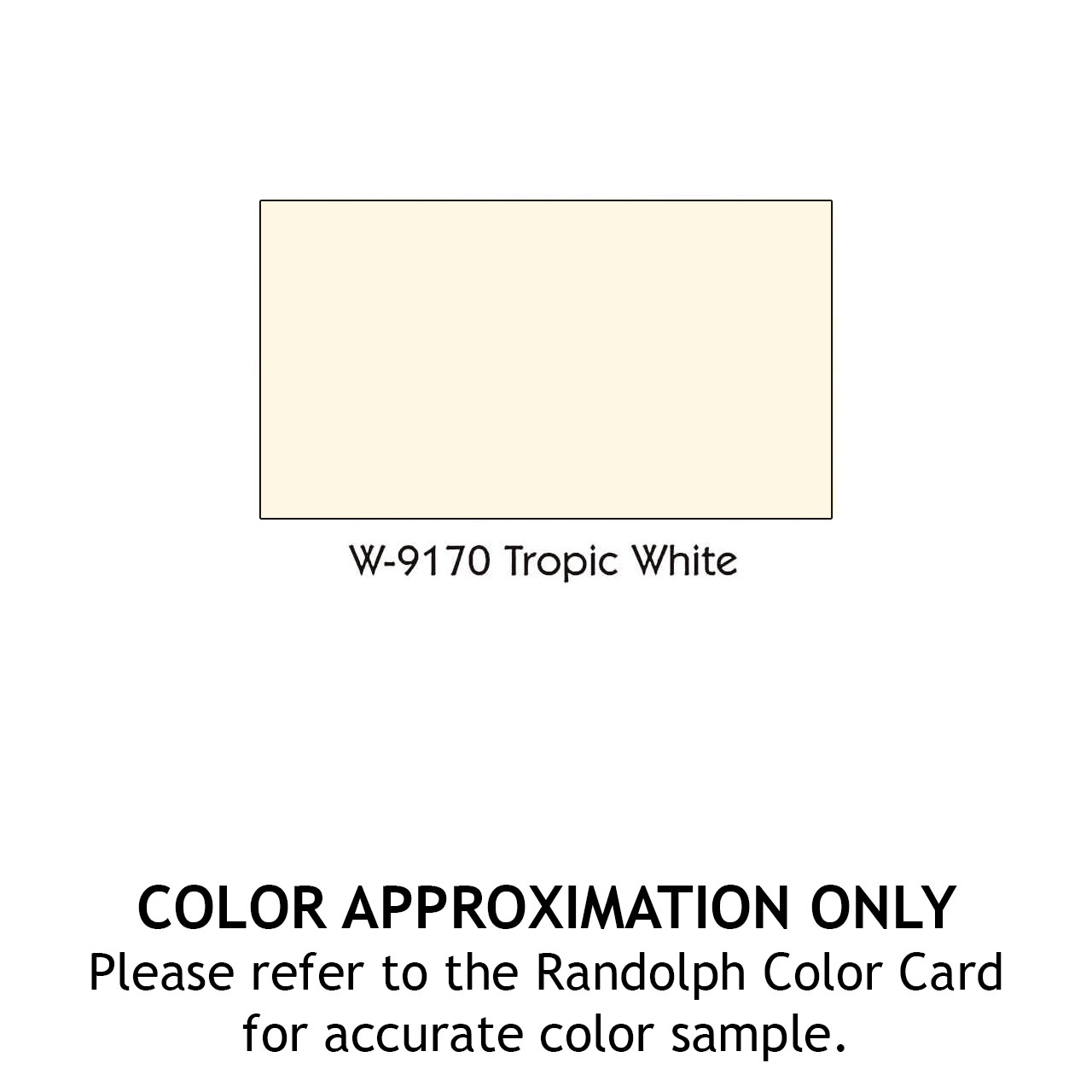 RANDOLPH RANTHANE HIGH SOLIDS - TROPIC WHITE