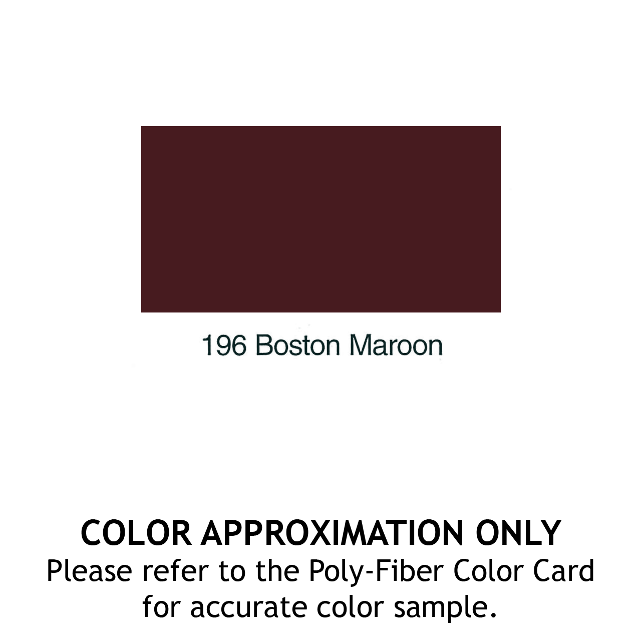 POLY-TONE - BOSTON MAROON