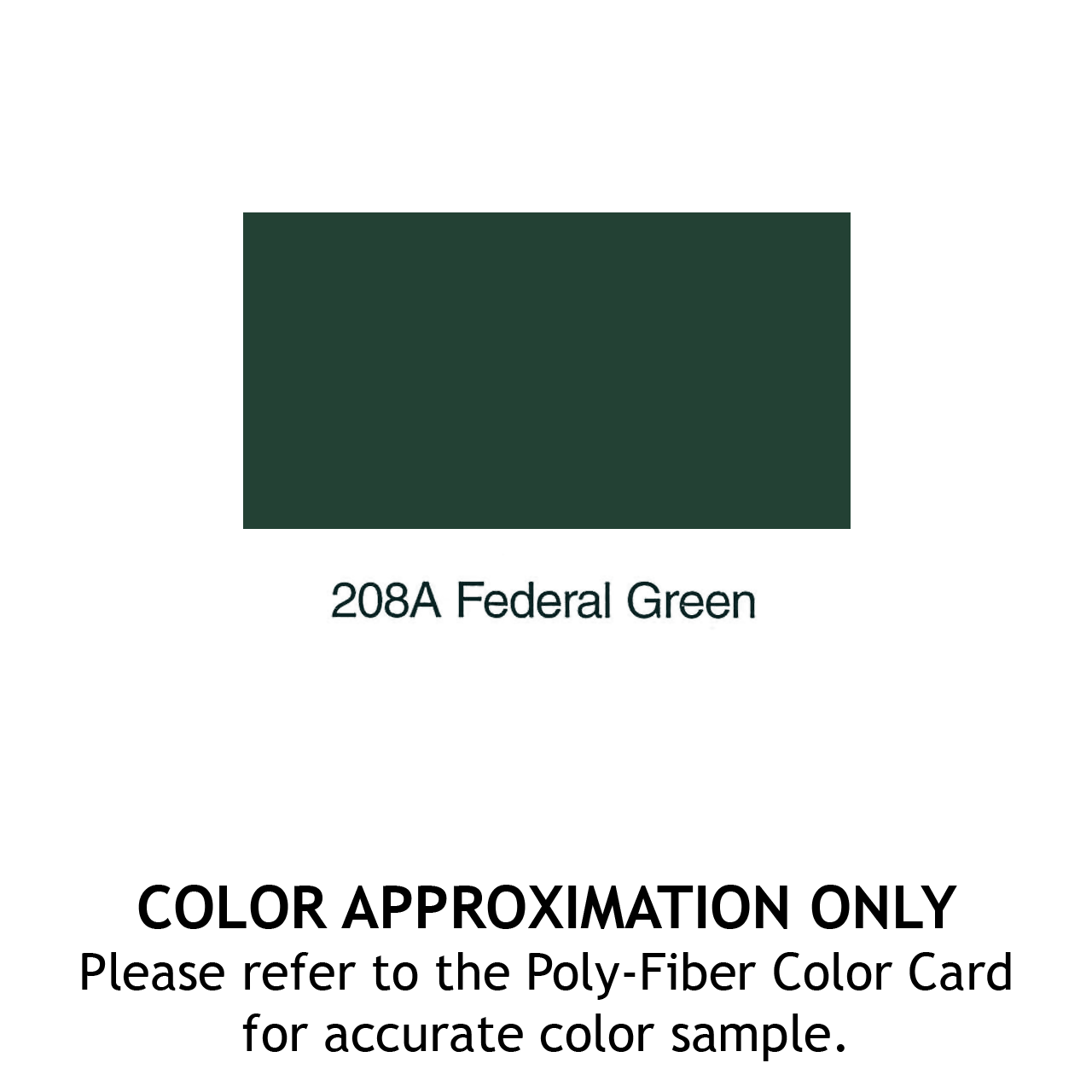 POLY-TONE - FEDERAL GREEN