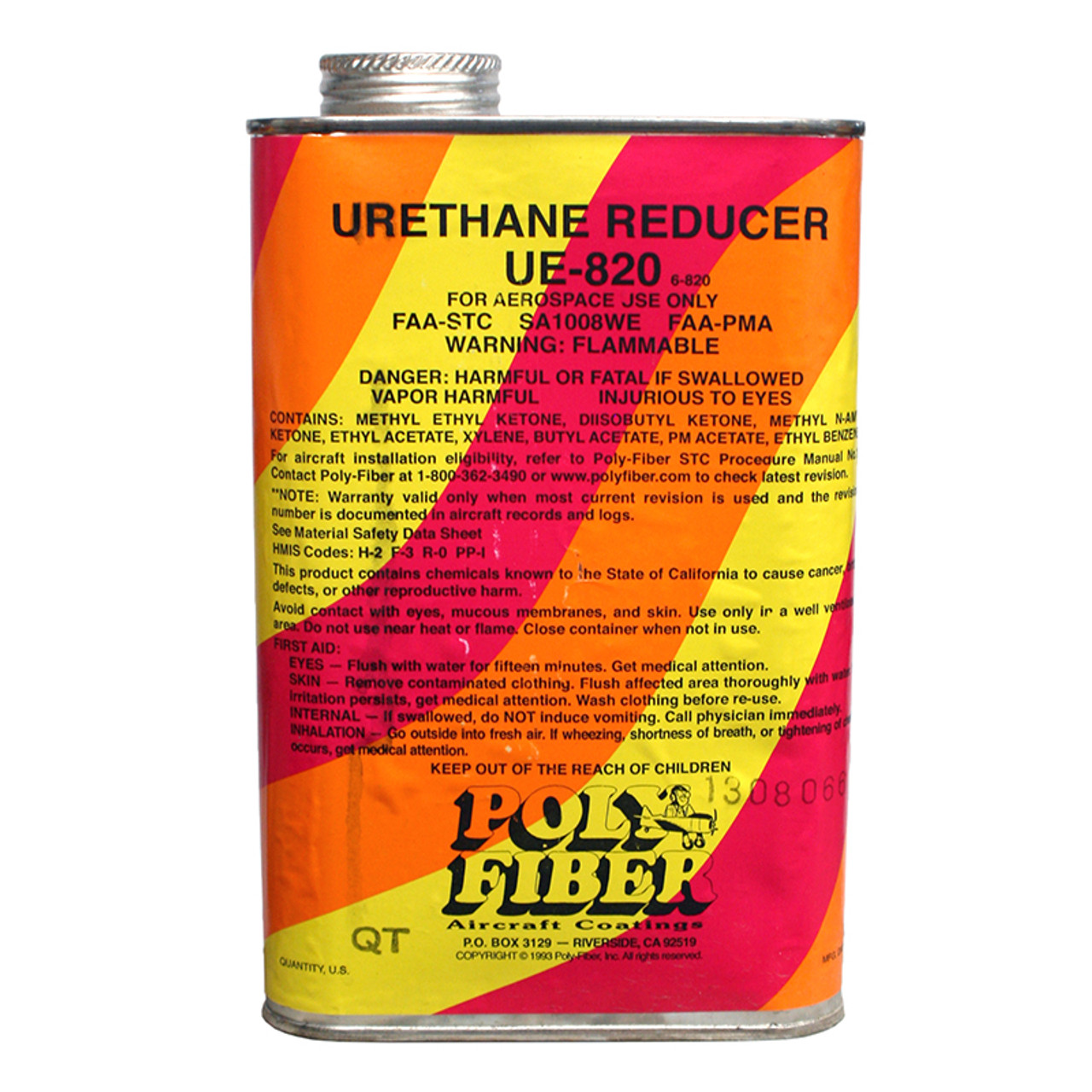 POLY-FIBER UE-820 URETHANE REDUCER