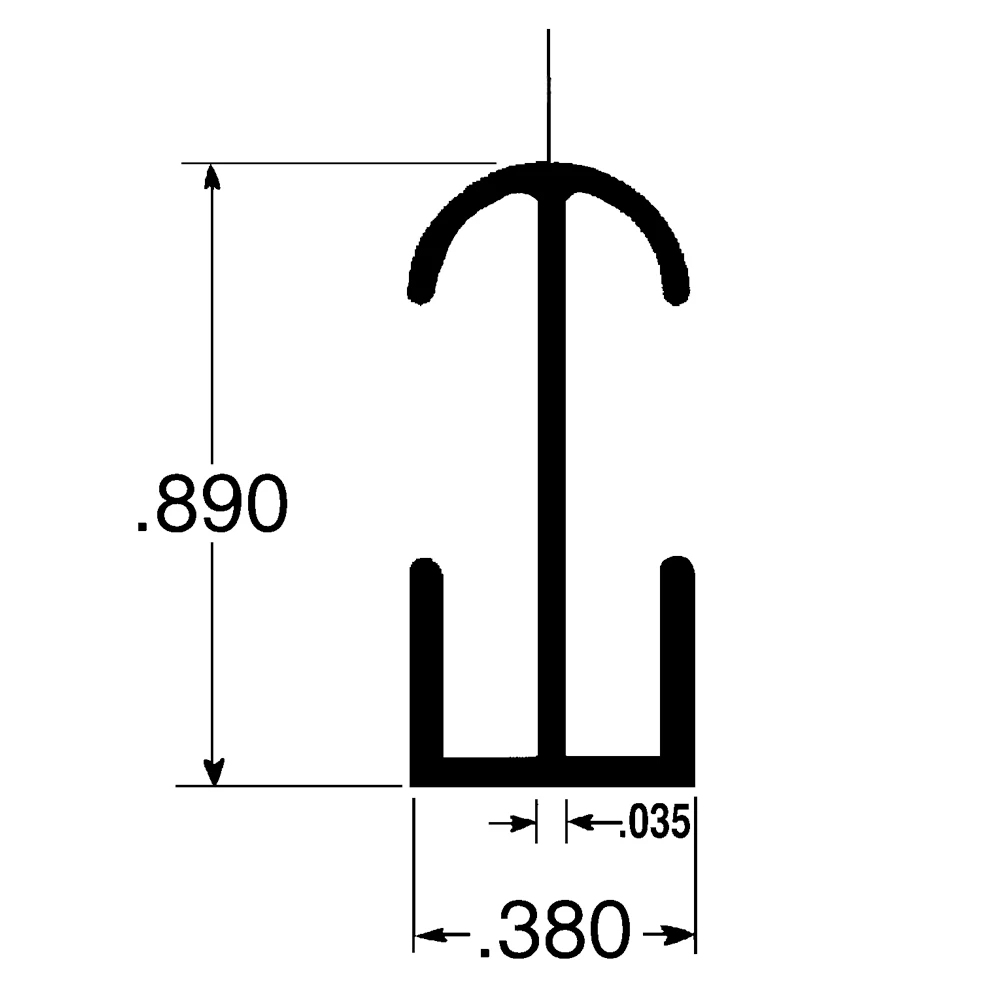 1232-162   LARGE STRINGER BLANK