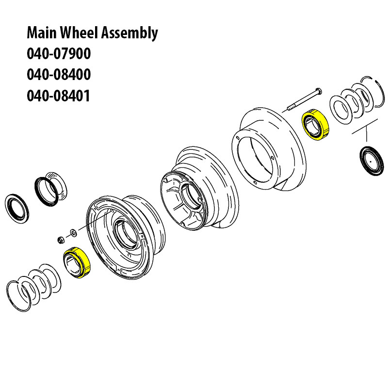 13836 TIMKEN BEARING CUP - Univair Aircraft Corporation