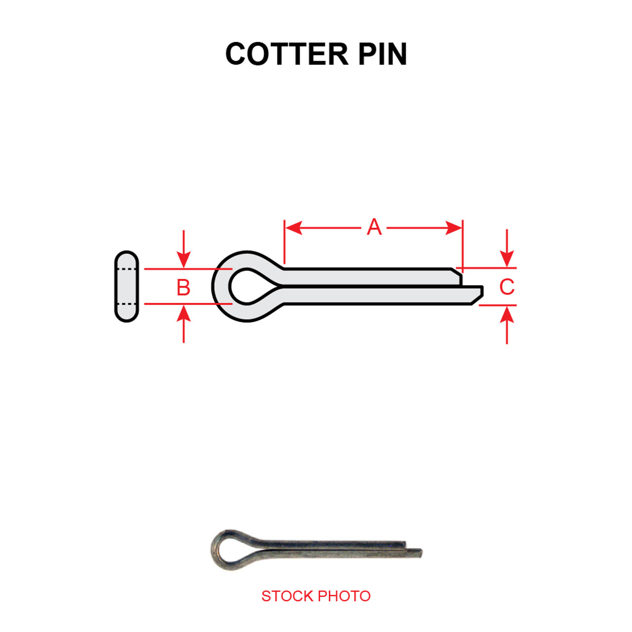AN381-2-10   COTTER PIN