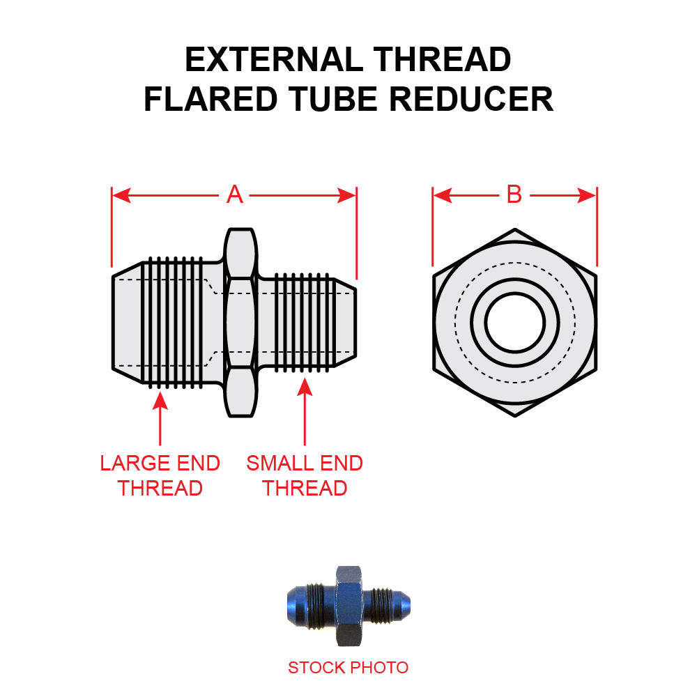 AN919-6D FLARED TUBE REDUCER - Univair Aircraft Corporation