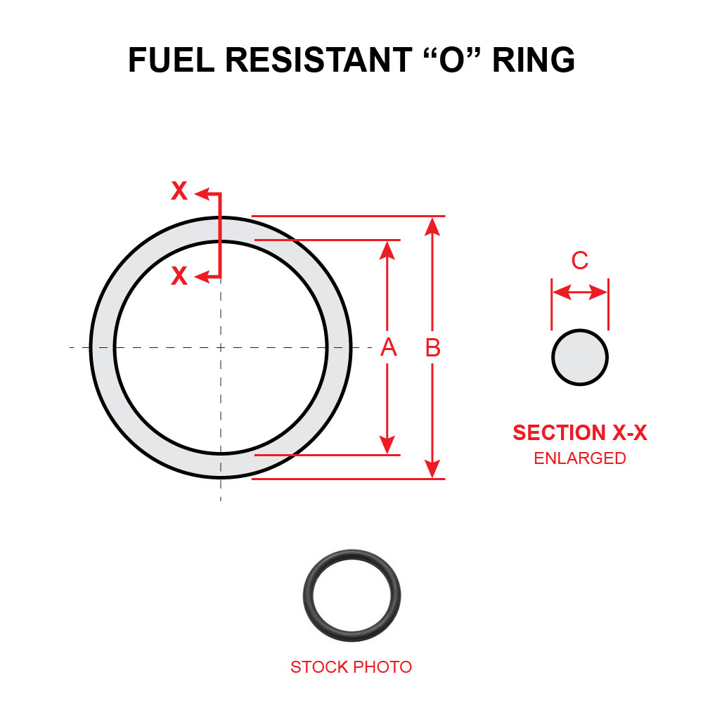 MS29513-011 FUEL RESISTANT O-RING - Univair Aircraft Corporation