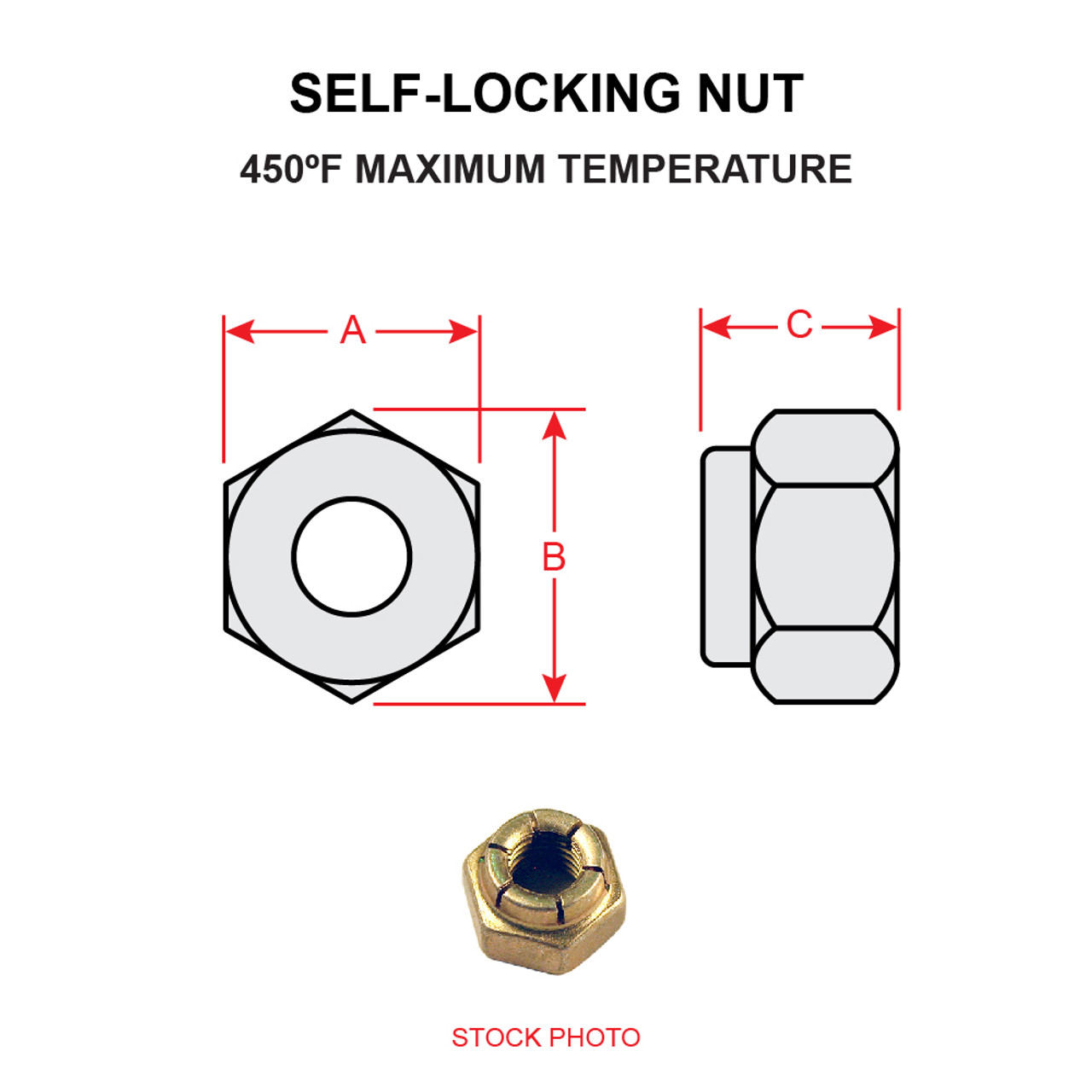 MS21045-4   SELF-LOCKING NUT