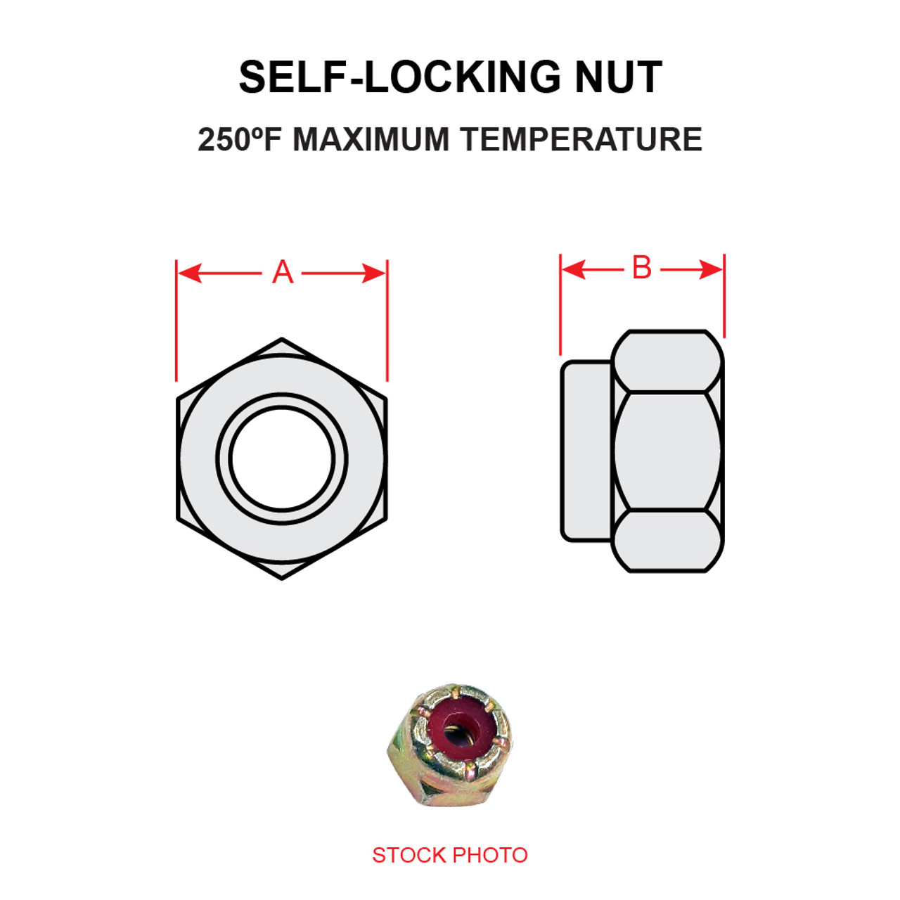 MS20365-640   SELF-LOCKING NUT
