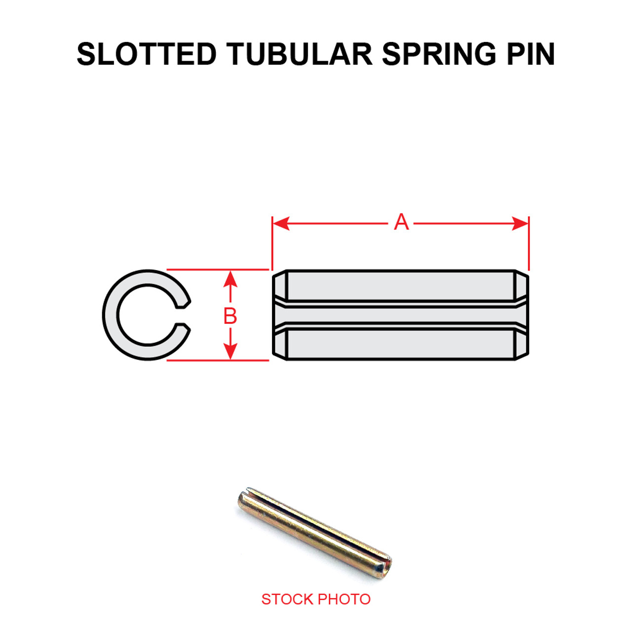 MS16562-37   SLOTTED TUBULAR SPRING PIN