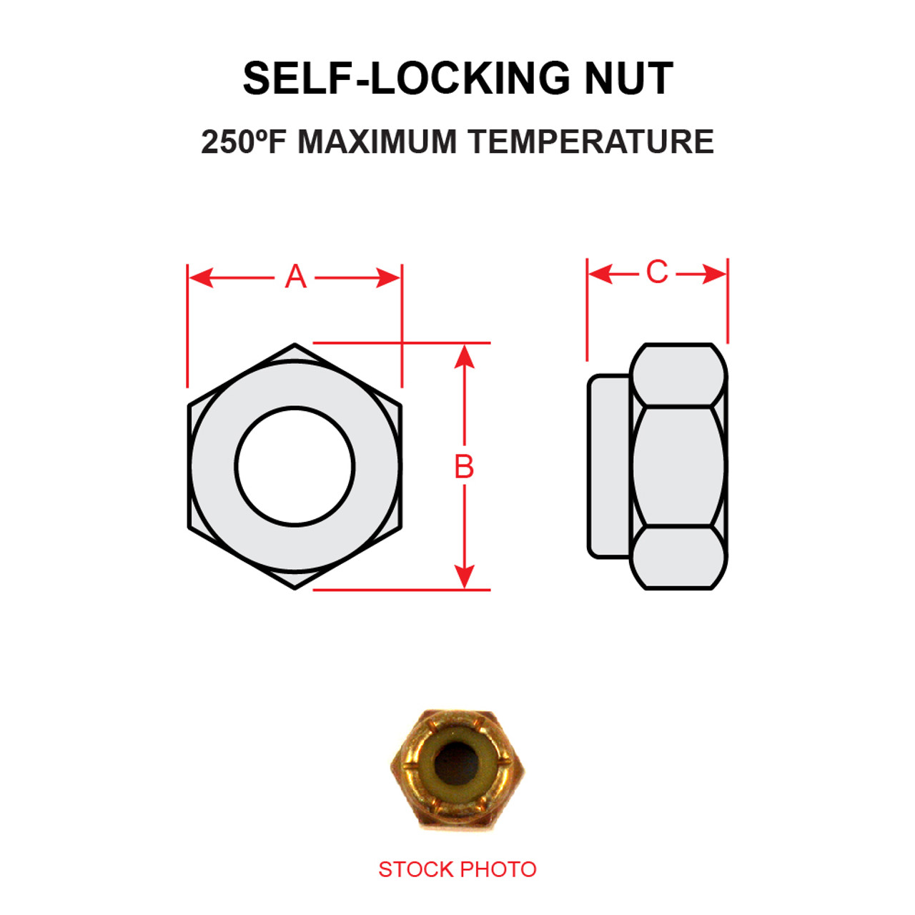 MS21044N04   SELF-LOCKING NUT