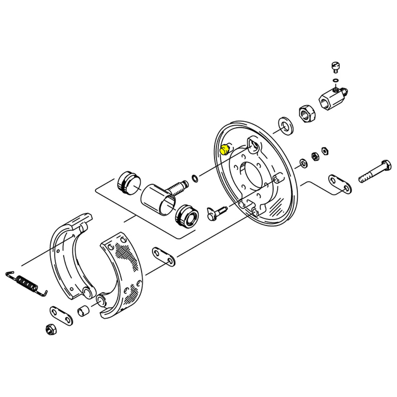 097-00102   CLEVELAND BRAKE ADJUSTER ECCENTRIC