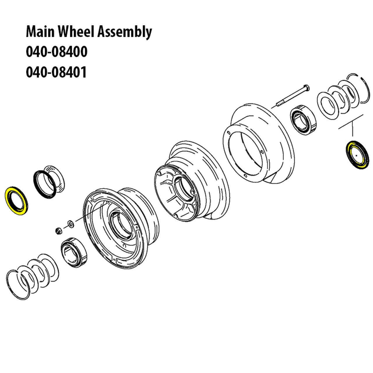 154-12000   CLEVELAND MOLDED GREASE SEAL