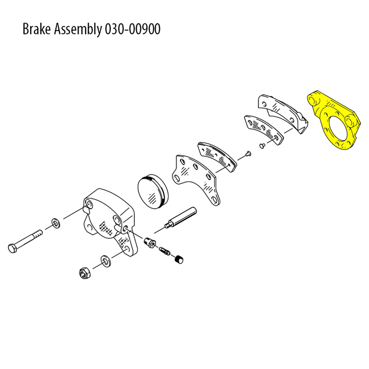 075-00800   CLEVELAND TORQUE PLATE ASSEMBLY