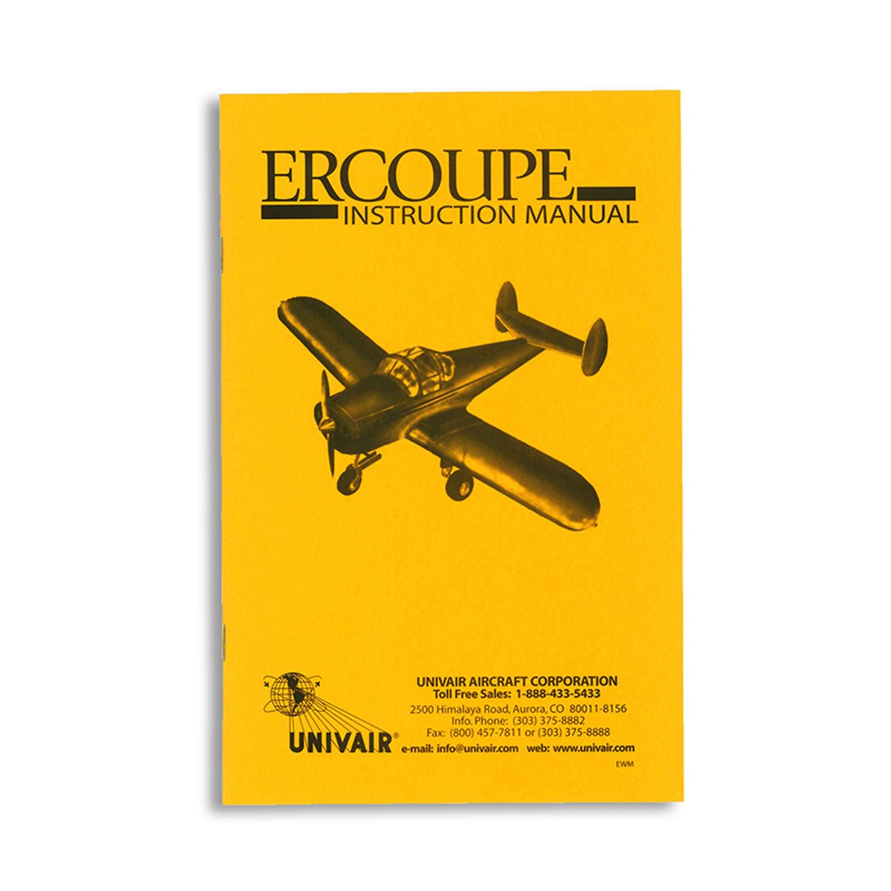 EWM   ERCOUPE OWNERS INSTRUCTION MANUAL