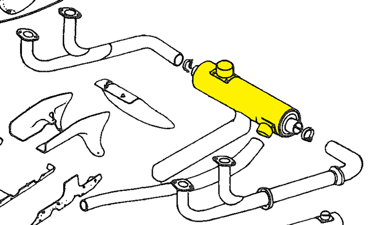 415-40520   ERCOUPE CARBURETOR HEAT SHROUD ASSEMBLY