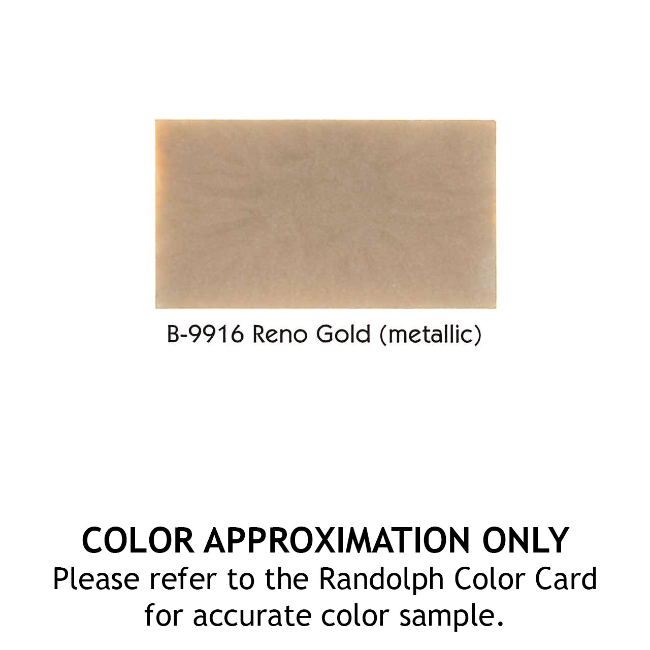 RANDOLPH COLORED BUTYRATE DOPE - RENO GOLD (METALLIC)