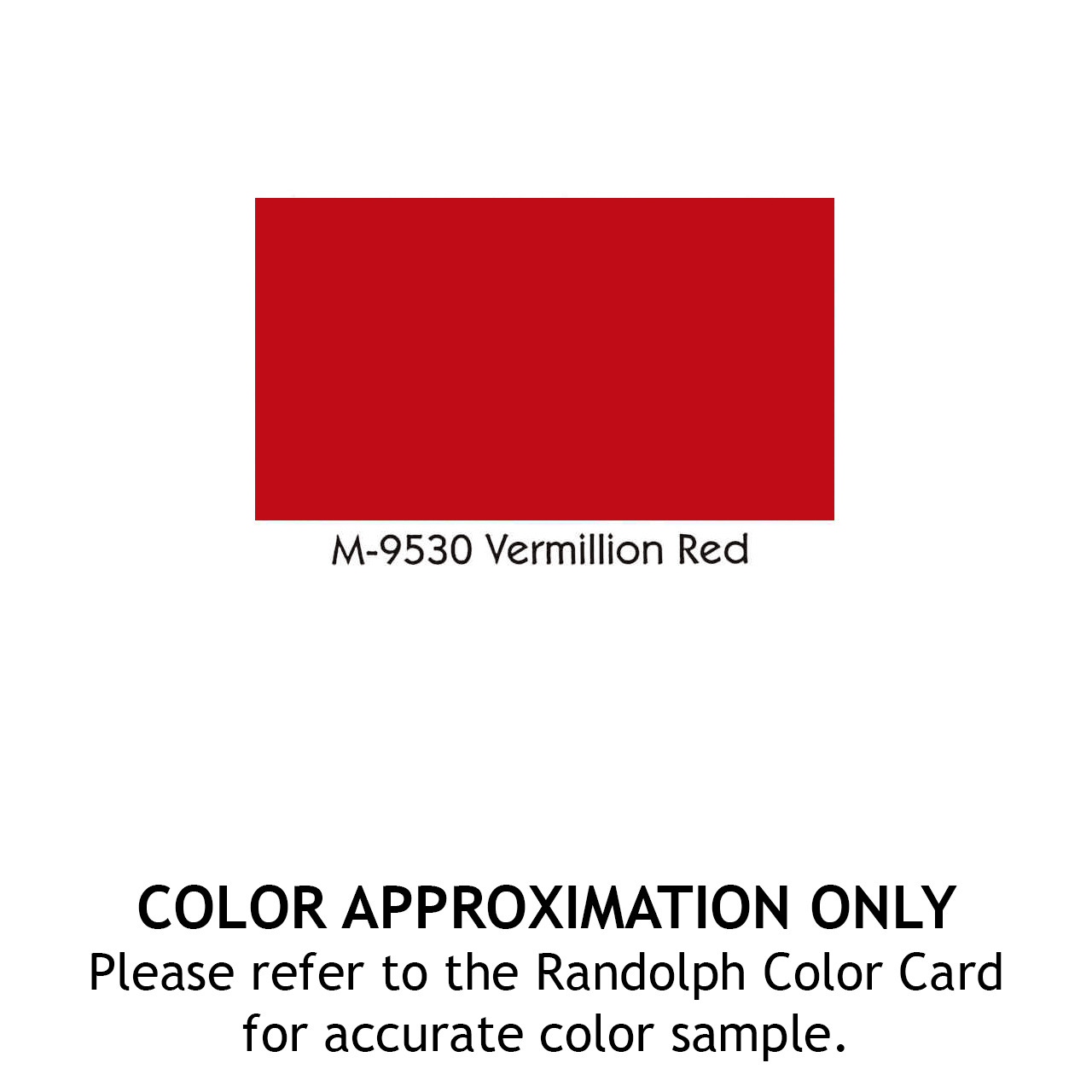 RANDOLPH COLORED BUTYRATE DOPE - VERMILION RED