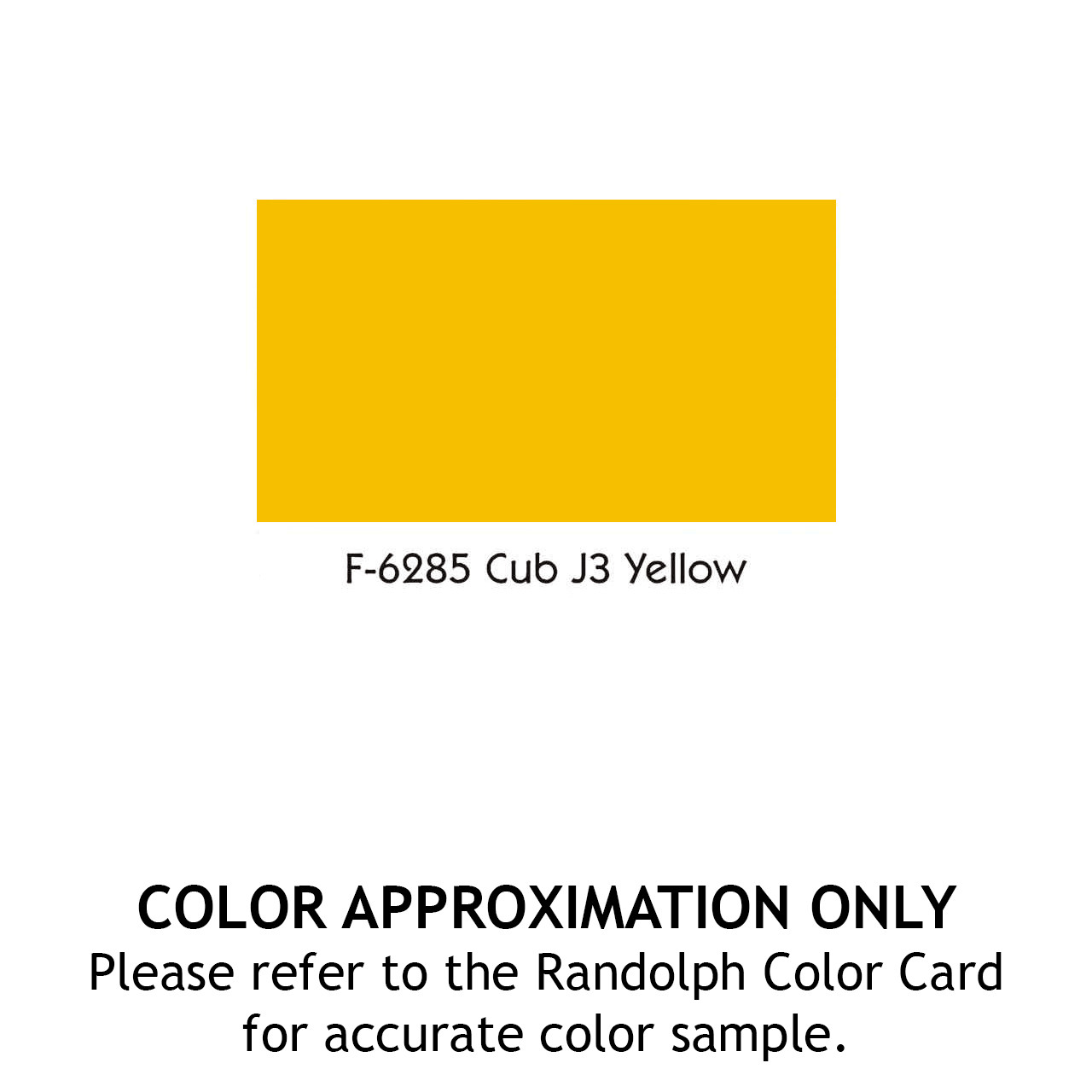 RANDOLPH COLORED BUTYRATE DOPE - CUB J3 YELLOW